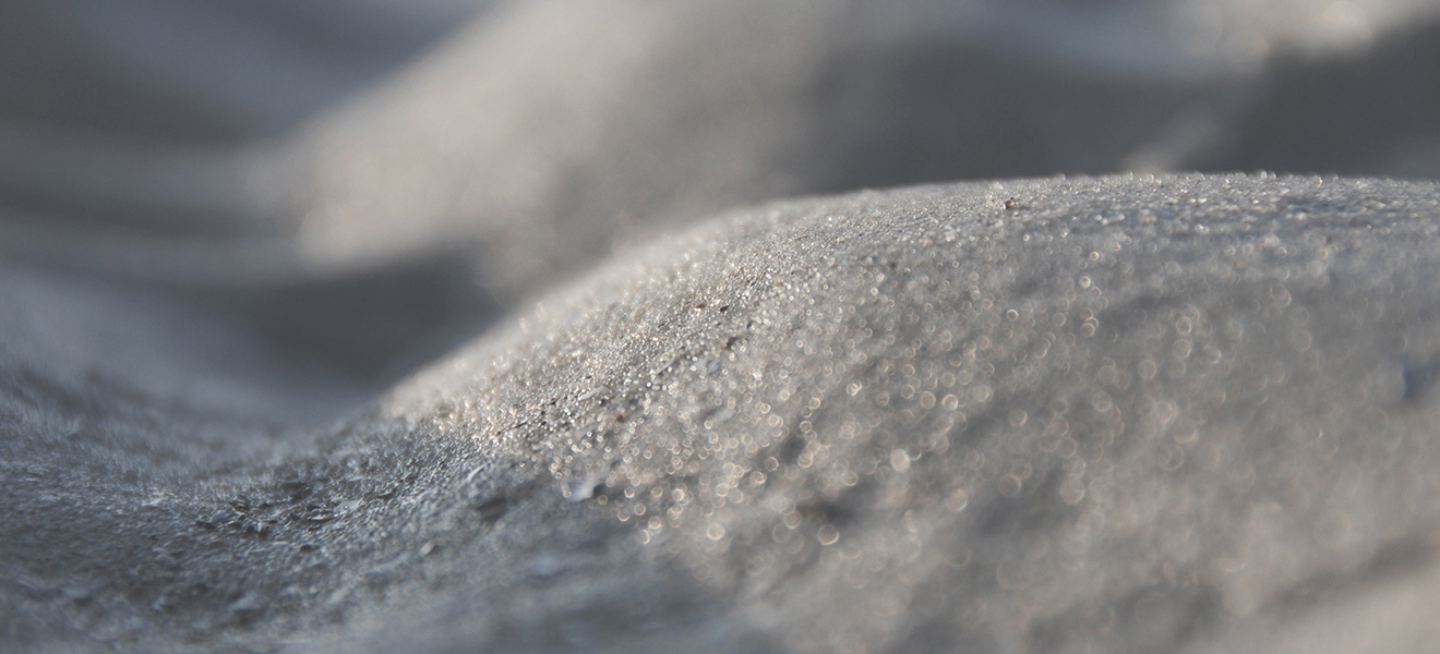 Detail wahrnehmen Sand Spuren